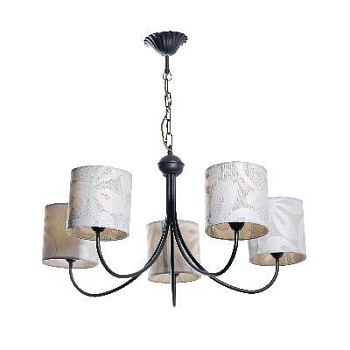 Люстра 18405 Черная структура Абажур 18n2303